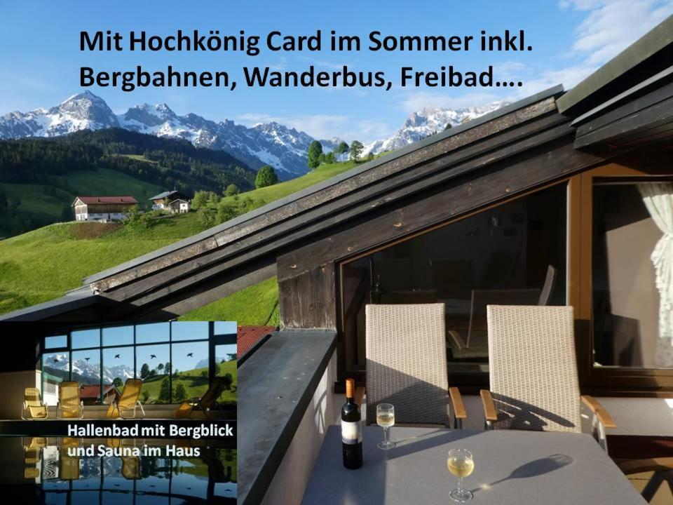 Penthouse An Skipiste Mit Hochkoenigcard Skiin Skiout Apartment Maria Alm am Steinernen Meer Exterior photo