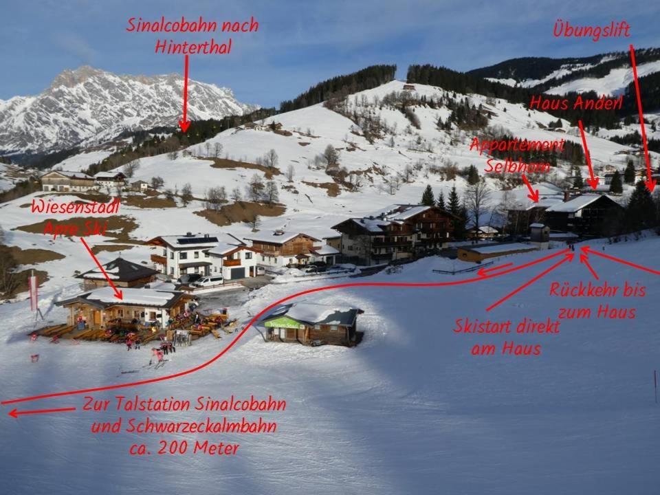 Penthouse An Skipiste Mit Hochkoenigcard Skiin Skiout Apartment Maria Alm am Steinernen Meer Exterior photo